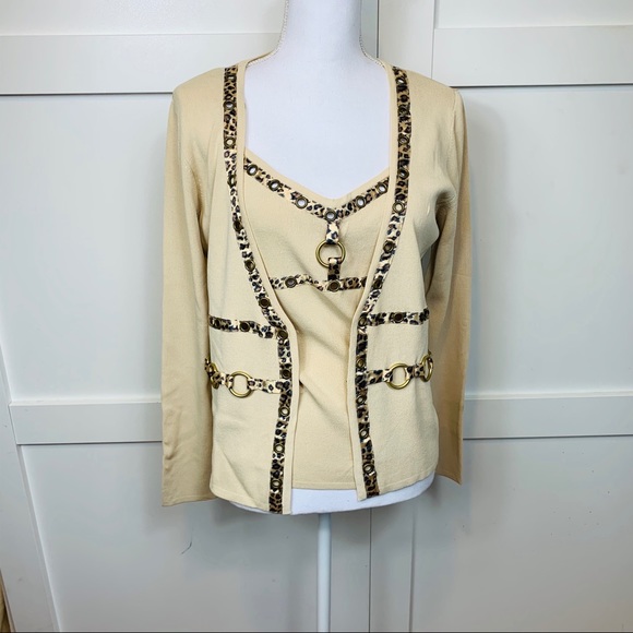 2 piece net sweater - Picture 8 of 11